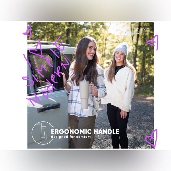 Simple Modern TREK 40oz Tumbler Holiday TREKMAS Collection In Candy Cane 🥰😍 - Picture 16 of 17